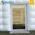 Fábrica de OEM LED partido de los acontecimientos de la boda de gran tienda de campaña de burbujas camping cúpula inflable cubo